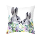 Axyaa Rabbit Flower Grass Ring Egg Pillow Sleeve Axyaa Sofa Seat Chair Decor