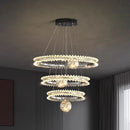 Axyaa Modern Pendant Light Chandelier LED Ceiling Lamp for Dining Room