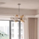 Axyaa Modern Chandelier Stair Pendant Light Living Room Interior Lighting