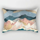 Axyaa Short Plush Rectangular Pillow Cover for Sofa, Car, Living Room - 30x50cm 40x60cm