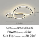 Axyaa Nordic Minimalist LED Ceiling Light for Living Room Kitchen Restaurant