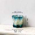 Axyaa Irregular Glass Vase for Waterborne Flower Arrangement