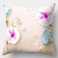 Axyaa Retro Flowers Pillowcase 45cmX45cm Square Sofa Cushion Cover