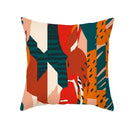 Axyaa Geometric Abstract Print Cushion Cover Tropical Botanical Pillowcase