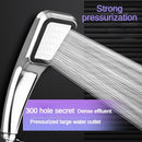 Axyaa Chrome Square Handheld Shower Head - Ultra Strong Water Saving Model