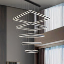 Axyaa Modern LED Pendant Chandeliers for Living and Dining Room Lighting
