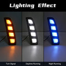 Axyaa LED Daytime Running Lights for Honda Civic Type R 10th Gen with Dynamic Turn Signal