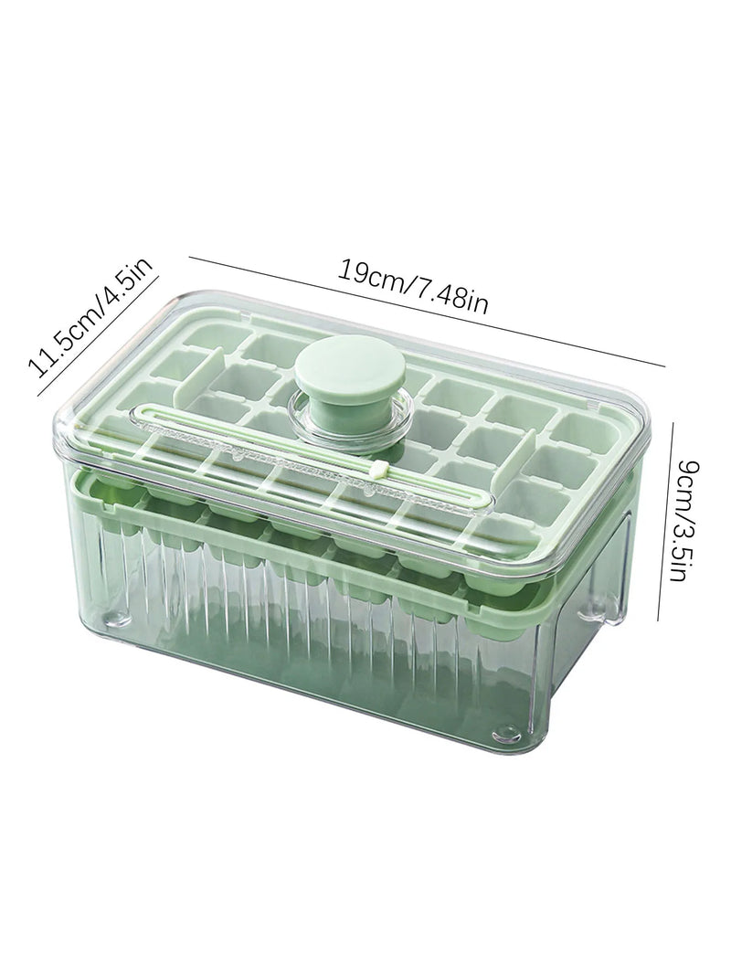 Axyaa Easy-Release High-Color Ice Box - Food-Grade Storage Mold