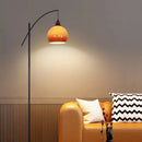 Axyaa Milolan Pomelo Floor Lamp - Antique Living Room Retro Sofa Fishing Light