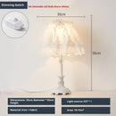 Axyaa Nordic Lace Princess Desk Lamp LED Home Decor Light