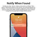 Axyaa Bluetooth Mini Tracker: Apple Find My Compatible, GPS Positioner for Kids, Pets & Cars