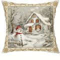 Axyaa Christmas Winter Pillowcase Set