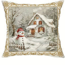 Axyaa Christmas Winter Pillowcase Set