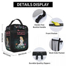 Axyaa Princess Alice Wonderland Insulated Lunch Bag Thermal Cooler Box