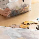 Axyaa Building Block Puzzle Sub-Pack Mesh Zipper Bag - Set of 3