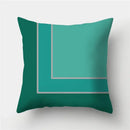 Axyaa Geometry Cushion Cover Polyester Pillowcase 45x45cm Home Decor Sofa Pillow Cover