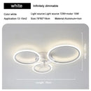 Modern Nordic LED Ceiling Lamp, Dining Room & Living Room Fixture by Axyaa