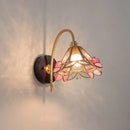 Nordic Modern LED Wall Lamp Clear Glass Wood Applique Murale by Axyaa