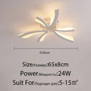 Modern Acrylic LED Ceiling Lamp by Axyaa - Dandelion Design Dining Room Light