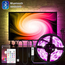 Axyaa Bluetooth RGB LED Strip Lights 5M Music Sync TV Party Decor
