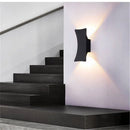 Axyaa Outdoor Up Down Wall Lamp IP65 Aluminum LED Wall Light Sconce
