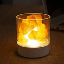 Axyaa Himalayan Salt Lamp Night Light for Bedroom and Christmas Decor