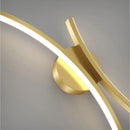 Axya 12W LED Arc Line Wall Sconce for Bedroom Living Room Study décor