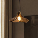 Axya Tawny Glass Pendant Lamp Retro Nostalgic Bedroom Dining Room Bar Desk Light