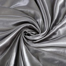 Axyaa Simulated Silk Satin Pillowcases Set of 2 with Envelope Closure