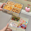Axyaa Portable Fruit & Snack Storage Box: Home Living Room Refrigerator Sealed Bento Box