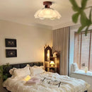 Axyaa Acrylic LED Flower Pendant Chandelier for Home Decor