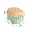 Axyaa Toy Organizer Box: Large Capacity, Multifunctional Plastic Storage for Child's Items