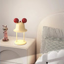 Axyaa Minimalist Small Bell Bedside Chandelier Modern Wind Milk Bean Creative Bedroom Light