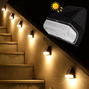 Axyaa Solar Wall Lamp: Bright Outdoor IP65 Rainproof Light for Garden, Courtyard, Staircase.