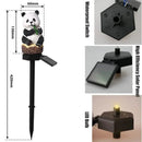 Axyaa Solar Animal Garden Lights - Waterproof Outdoor Solar Lamp for Decoration