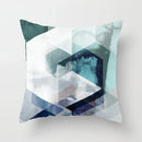 Axyaa Geometric Abstract Polyester Cushion Cover 45x45cm