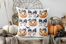 Axyaa Halloween Ghost Pumpkin Pillow Cover for Sofa Bedroom Car