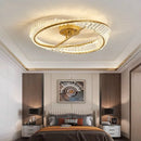 Axyaa Luxury Crystal LED Chandelier Ceiling Lamp for Modern Living Room
