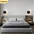 Axyaa Bedside Wall Lamp USB with Switch for Bedroom Study Study Reading