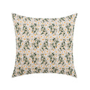 Axyaa Floral Pillow Case: Light Luxury Embroidered Cushion Cover, 45x45cm
