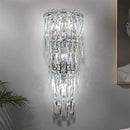 Axyaa Crystal Wall Lamp: Modern Luxe Sconce for Bedroom, Staircase, Living Room & Home Decor