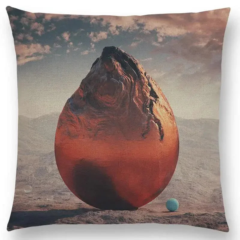 Vivid Axyaa 3D Print Spar Metal Sofa Cushion Cover Suite