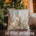 Axyaa Christmas Decorative Pillow Covers for Sofa, Bedroom, Car - Cushion Covers