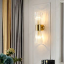 Crystal Wall Lamp for Bedroom Living Room Decor, Axyaa LED European Lighting