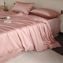 Axyaa Mulberry Silk Bedding Set Duvet Cover Flat Sheet Pillowcase Twin King Queen Size