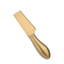 Axyaa Gold Mini Cutlery Set: Knife Fork Chisel Butter Cheese Slicer Stainless Steel