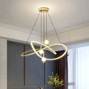 Axyaa Chandelier: Modern Pendant Ceiling Light for Dining Room