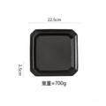 Axyaa Geometric Ceramic Plate Set for Molecular Cuisine and Dining