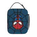Axyaa Spider-Man Insulated Lunch Bag for Office - Reusable Thermal Cooler Box