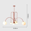 Axyaa Bubble Shaped Pendant Light for Modern Minimalist Living & Dining Rooms
